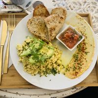 Tofu scramble   at Bio Café Alternativo Saudade in Lanzarote