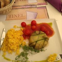 Veg terrine at Tinel in Zadar