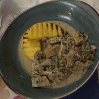 Mushroom stew  at Tinel in Zadar