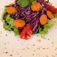 Garden salad at Caffe Bar BARCODE in Postira