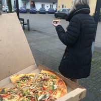 Takeaway pizzas are just as great!  at Papatya in Holstebro