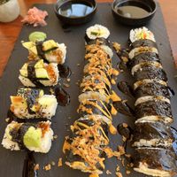 Vegan sushi   at Fresh and Hash in Sibenik