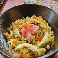 Sushi bowl at Fresh and Hash in Sibenik