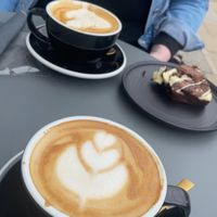 Coffee & cake  at Throwback Coffee House in Wakefield