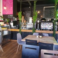 Interior at Throwback Coffee House in Wakefield