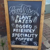 Very welcoming cafe at Throwback Coffee House in Wakefield