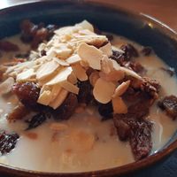 Mixed fruit granola at Throwback Coffee House in Wakefield