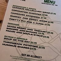  at Throwback Coffee House in Wakefield