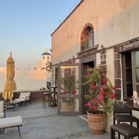 Front of building  at Sphinx Wine Bar and Restaurant in Oia