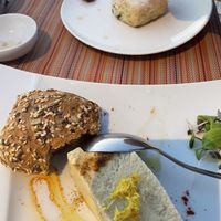 Hummus  at Sphinx Wine Bar and Restaurant in Oia