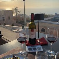  at Sphinx Wine Bar and Restaurant in Oia