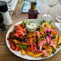 Vegan meal at Lula at Lula in Berlin