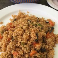 Quinoa with veggies (Lunch Menu) at Es Ginebro in Mallorca