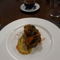Stuffed potato at Es Ginebro in Mallorca