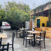 Seating area  at Healthy Pizza - Saludable in Lima