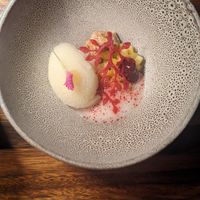 Course 7 - first dessert at San Lucas Treetop Dining Experience in Monteverde