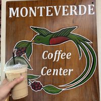 Iced coffee with oat milkk  at Café Monteverde Coffee Shop in Monteverde