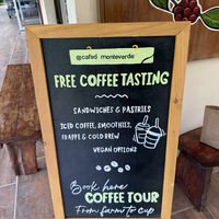   at Café Monteverde Coffee Shop in Monteverde