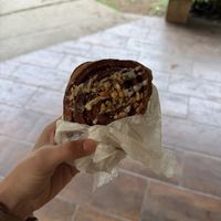 Vegan cinnamon rollls  at Café Monteverde Coffee Shop in Monteverde