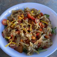 Bones bowl - butternut squash…Delicious !  at Beyond Vegan Eats in Los Angeles