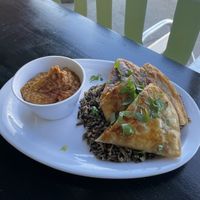   at Beyond Vegan Eats in Los Angeles