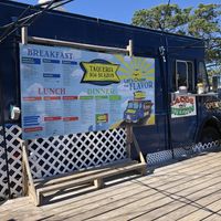 Great fresh veggies and generous portions  at Taqueria 504Suazo's in Ocracoke