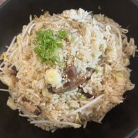 Yakimeshi vegetariano (sin huevo)  at Katana Comida Japonesa in Lima