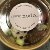 Falafel bowl at Nodo in Brisbane