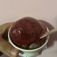 Purple haze y cookies and cream  at La Latteria in Lima