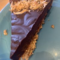 Chocolate torte at Colophon Cafe in Bellingham