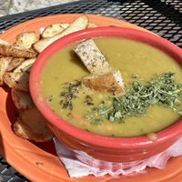 Split Pea soupp  at Colophon Cafe in Bellingham
