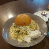 Spicy Pane Pasta (Highly recommend!! Especially if you can share it. Otherwise you will likely be taking home leftovers because the portion really is that big) at Liim - 림 in Incheon