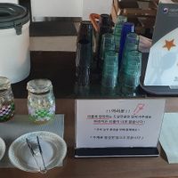 Grab your own pickles and water. at Liim - 림 in Incheon