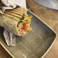 Vegan wrap  at Pans Kitchen in Osnabrueck