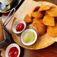 Nuggets at Baihe Tianxin 百合天心素食(翠园店) in Kunming