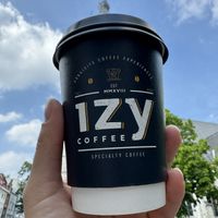 Latte met oat Mill  at IzyCoffee in Kortrijk