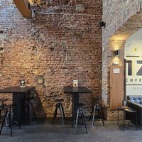 Interior at IzyCoffee in Kortrijk