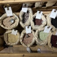 Beans, beans the musical fruit  at Casa Ruiz Granel Selecto in Barcelona