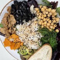 Build your own salad  at Enxalao in San Sebastian