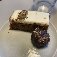 Carrot cake is superb at Oscar's SE13 in South East London