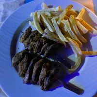 Vegan Souflaki  at Amvrakia Hotel in Amfilochia