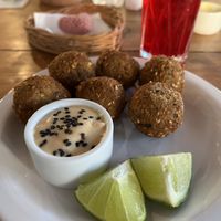Porção de falafel  at La Gorda Vegana - temporarily closed in Sao Bento Do Sapucai