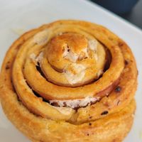 Pizza Roll (unsure what the actual name of this was but it's delicious!)  at Miga Vegana in Mexico City