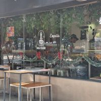 Siguen con el espíritu navideño 🎄😊🫶🏻✨️ at Miga Vegana in Mexico City