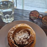 Roll de guayaba 😅❤️ at Miga Vegana in Mexico City