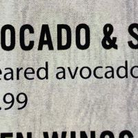 Menu at Shadowlawn Eats in Virginia Beach