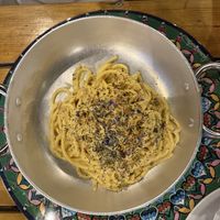 carbonara  at Osteria Del Pisello in Fano