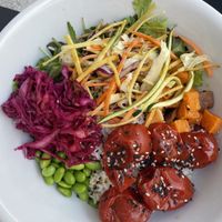 Vegan Greek Bowl  at Hops Beerstrò in Trieste