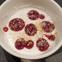 Panacotta au lait de coco at Hops Beerstrò in Trieste