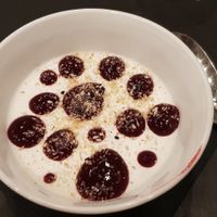 Wannabe pannacotta (vegan) at Hops Beerstrò in Trieste
